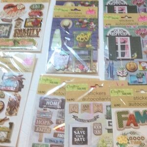 108 Chic Home Design Sticker Set, or scrap book